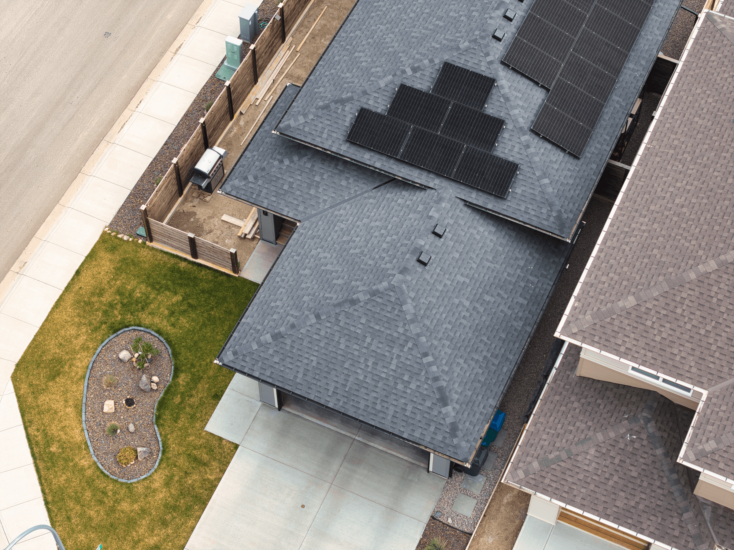 Firefly Solar team completing an installation